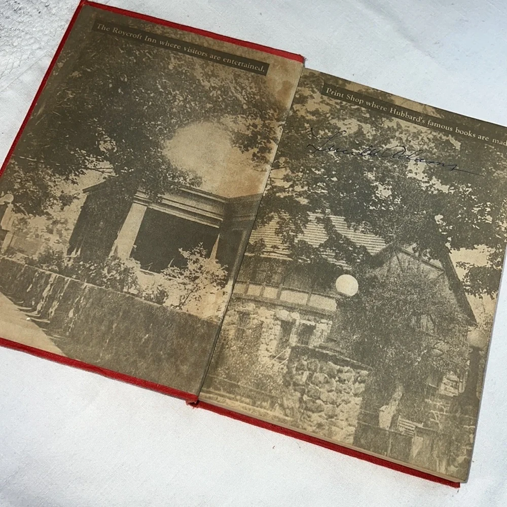 ELBERT HUBBARD’S SCRAP HARDCOVER BOOK 1923 VINTAGE / ANTIQUE 100 YEARS OLD